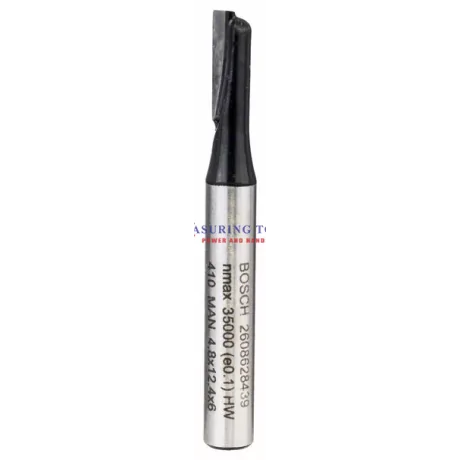 Bosch Routing Straight Bit 6 Mm, D1 5 Mm, L 12,4 Mm, G 51 Mm Routing bits image