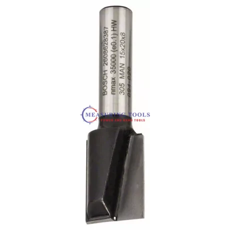 Bosch Routing Straight Bits 8 Mm, D1 15 Mm, L 20 Mm, G 51 Mm