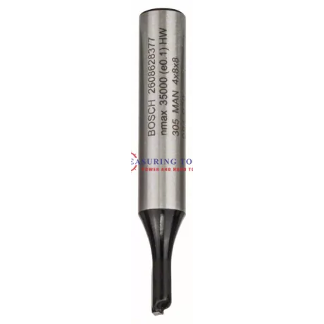 Bosch Routing Straight Bits 8 Mm, D1 4 Mm, L 8 Mm, G 51 Mm Routing bits image
