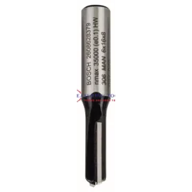 Bosch Routing Straight Bits 8 Mm, D1 6 Mm, L 16 Mm, G 48 Mm