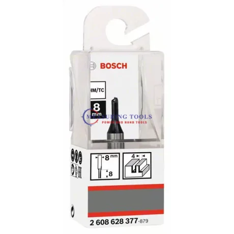 Bosch Routing Straight Bits 8 Mm, D1 4 Mm, L 8 Mm, G 51 Mm Routing bits image