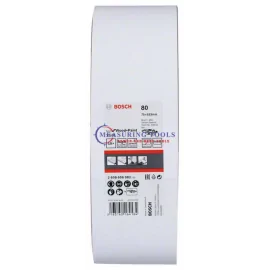 Bosch 75 X 533 Mm, 80 Grit (10pcs) Sanding Belts