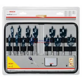 Bosch 13-piece Set 10; 12; 13; 14; 16; 18; 20; 22; 24; 25; 28; 30; 32 Mm Wood Drill Bits Bosch 13-piece Set 10; 12; 13; 14; 16; 18; 20; 22; 24; 25; 28; 30; 32 Mm Wood Drill Bits
